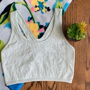 Aerie Mint Green Racer Back Crop